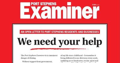 Port Stephens paper on brink of closing