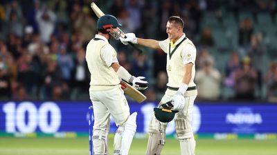 Marnus Labuschagne, Travis Head score centuries as Australia dominates West Indies in pink-ball Test