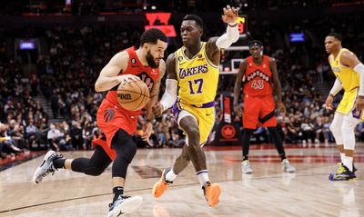 Lakers player grades: Short-handed Lakers fall to Raptors