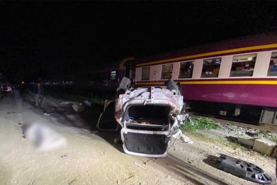 Three killed on railway crossing in Hua Hin