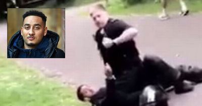 'Please, I can't breathe': Manchester Airport worker tackled to the ground by police in park paid £4,000 by GMP