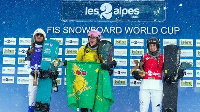 Jindabyne teenager Josie Baff wins Snowboard Cross World Cup gold