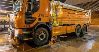 Gritters deployed for first time this winter as temperatures fall sharply