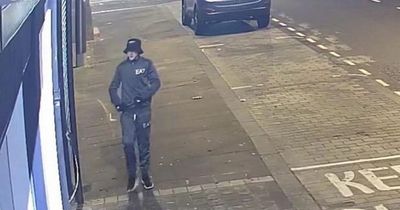 Hammer thug caught on CCTV in suspected gangland attack at Lanarkshire vet