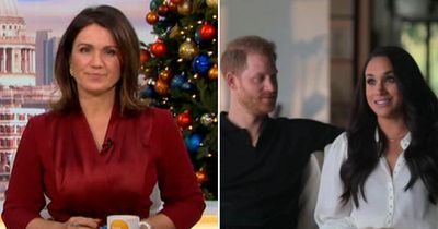GMB's Susanna says Harry and Meghan taped videos amid Megxit 'with tell-all in mind'