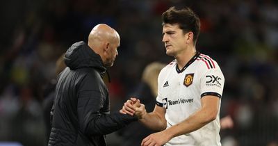 Man United captain Harry Maguire reveals Erik ten Hag message ahead of World Cup quarter-final