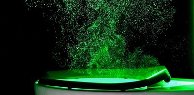 Toilets spew invisible aerosol plumes with every flush – here's the proof, captured by high-powered lasers