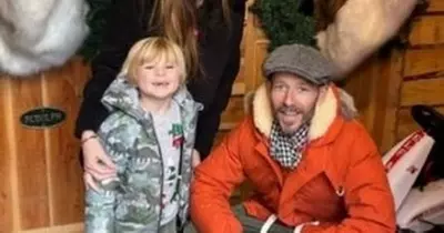 A Place In The Sun star Jonnie Irwin shares sweet snaps of family Santa visit amid cancer battle