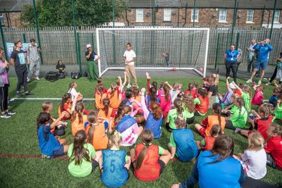 Sport England survey shows big rise in number of girls playing football