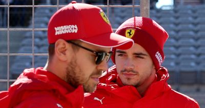 Sebastian Vettel makes eye-catching claim about former Ferrari team-mate Charles Leclerc