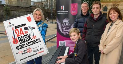 Special 24-hour busk event to take place in Derry to raise funds for homelessness