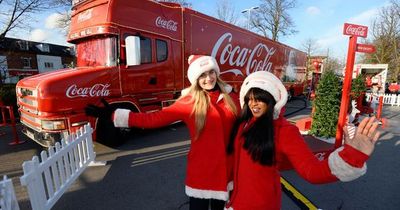 Christmas Coca-Cola Truck to stop at White Rose Shopping Centre in Leeds today