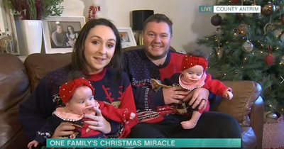 Co Antrim mum's update on formerly conjoined twins: 'Life's sort of started now'