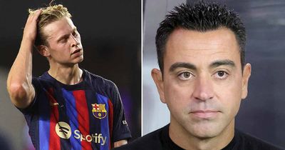 Xavi holds agent meeting as Frenkie de Jong's Barcelona future takes fresh twist