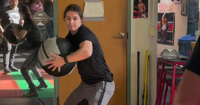 Katie Taylor back in the gym ahead of potential 2023 Croke Park fight