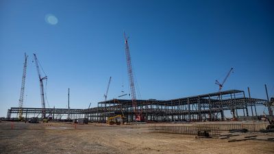 Ford Marks Significant Construction Progress At BlueOval SK Battery Park