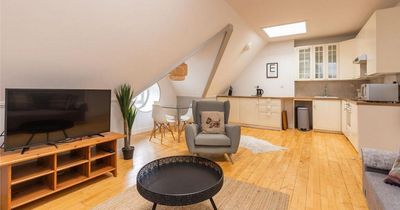 Adorable Edinburgh attic flat hits the market with uninterrupted castle views