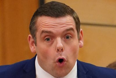 Unionists pointedly ignore Scottish independence polls as Douglas Ross trills on