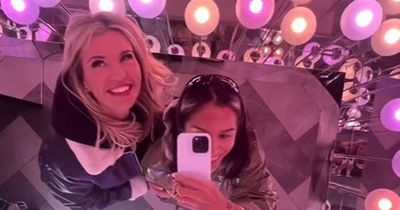 Christine McGuinness cosies up to Chelcee Grimes in latest photos