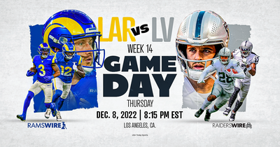 How to watch Rams vs. Raiders: Kickoff time, streaming info for Week 14