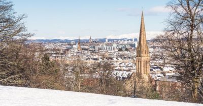 Glasgow snow tracker as Troll of Trondheim set to bring wintry showers to the city
