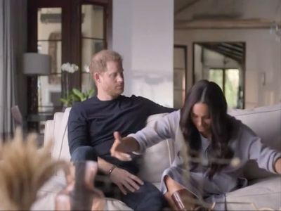 Viewers criticise ‘disrespectful’ curtsy scene in Harry and Meghan docuseries: ‘Is that meant to be funny?’