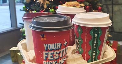 We tried Christmas coffees from Costa, Starbucks, Greggs, McDonald's and Pret and there was a clear winner