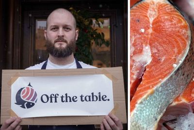 Award-winning chef calls on restaurants to stop using 'atrocious' farmed salmon