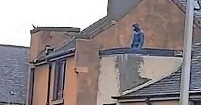 Serial Scots thief who staged rooftop stand-off with cops caged after stealing £213k of cars