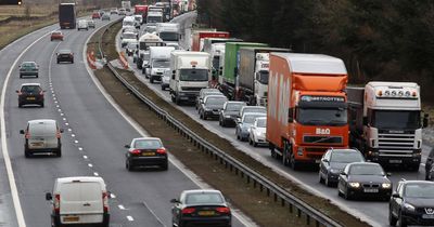 Warning over M8 Edinburgh delays after road traffic collision during rush hour