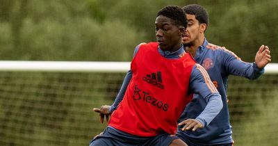 Four things spotted in Manchester United training after Cadiz defeat as two young stars impress