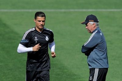 Carlo Ancelotti leaps to Cristiano Ronaldo’s defence as Real Madrid boss hails Portugal forward