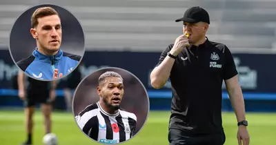 Eddie Howe offers Joelinton and Wood injury updates after scare Newcastle duo