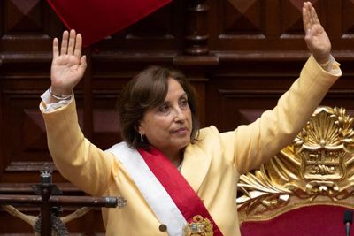 Dina Boluarte, Peru’s first female president, vows to fight corruption