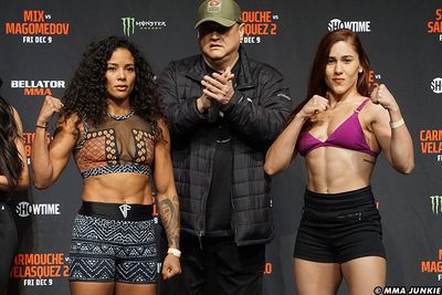 Bellator 289 ceremonial weigh-in faceoff highlights, photo gallery