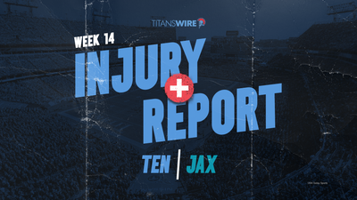 Titans vs. Jaguars Week 14 injury report: Thursday