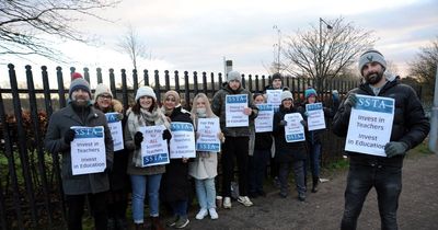 Classrooms fall silent as teachers across Renfrewshire walk out on strike