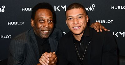 Pele responds to Kylian Mbappe message after Brazil icon 'moved to end-of-life care'