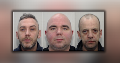 Police storm Manchester homes and find three gangsters inside