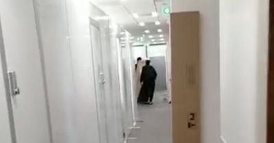 Inside East Wall refugee centre as asylum seekers want to join protests and say rooms are like 'cage for animals'