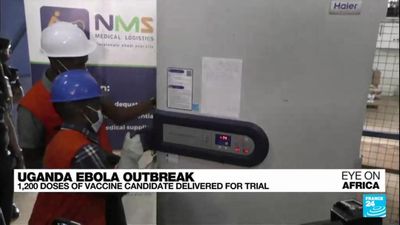 Uganda receives 1,200 trial Ebola vaccines