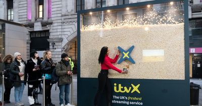 TV addicts can get free popcorn in London this weekend as ITV launches ITVX