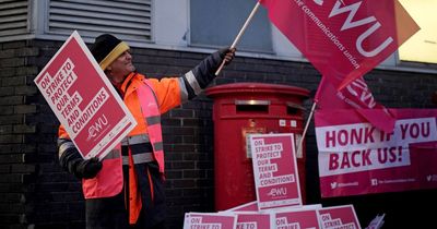 Royal Mail workers walk out in first day of strikes ahead of Christmas