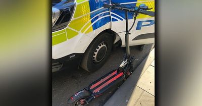 Police seize e-scooter from man spotted speeding down busy Market Street