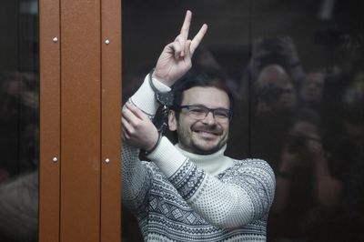 Russian opposition figure gets 8-1/2 years' jail on 'false information' charge