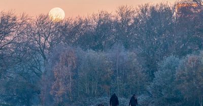 Met Office maps exact places which are going to be coldest