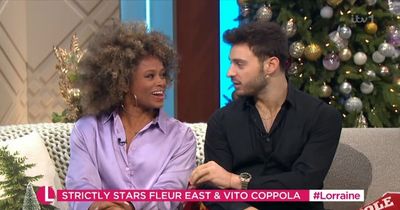 Fleur East shares horror Strictly injury as partner Vito forced to cut off her toenail