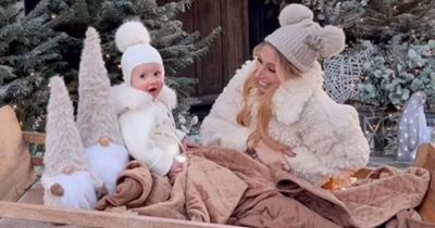 Stacey Solomon transforms Pickle Cottage into magical winter wonderland with polar bear
