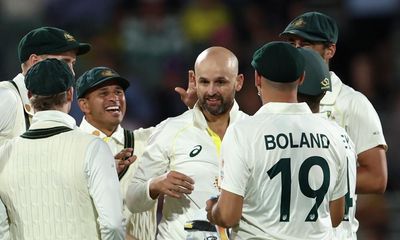 Nathan Lyon’s landmark wicket helps Australia tighten grip on second Test