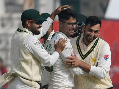 Abrar Ahmed’s seven-wicket haul helps put Pakistan on top against England